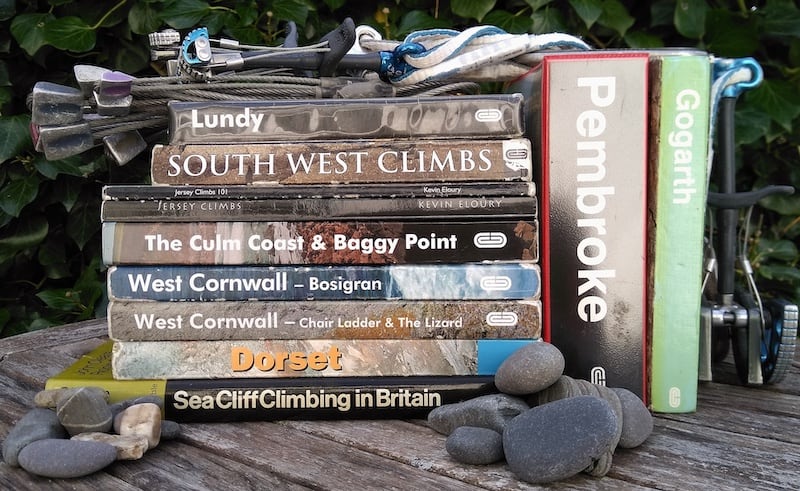 Sea cliff climbing books